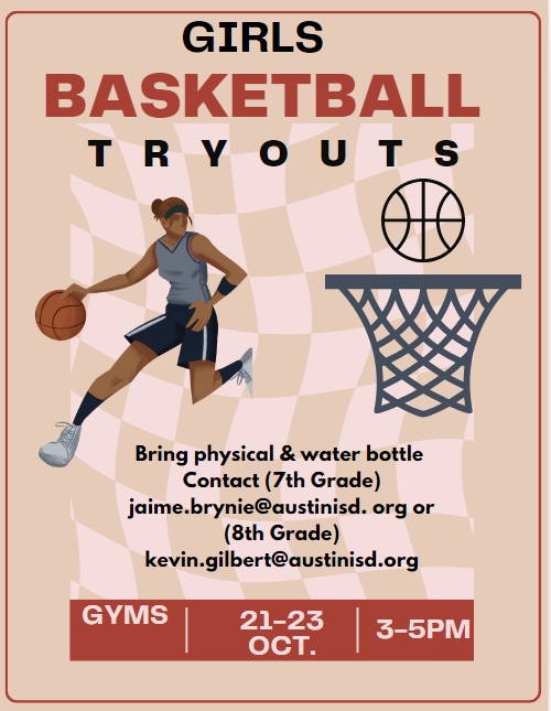 Basketball Tryout Flyer